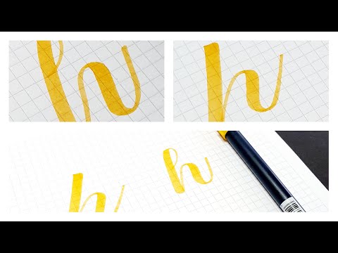 Práctica de Caligrafía | Letra "h"