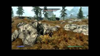 A Skyrim Adventure full of Giants, Dragons and Mammoths