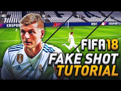 FIFA 18 MASTERING THE FAKE SHOT TUTORIAL! EASY EFFECTIVE SKILL MOVES FOR FUT CHAMPIONS!