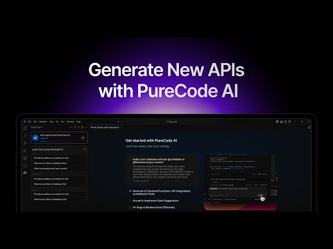 Automate API Integration with PureCode AI