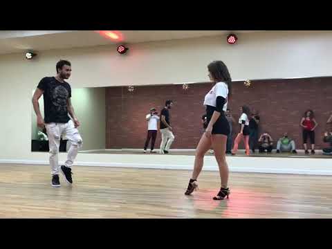 Anastasia Maximilian BRAZILIAN ZOUK DEMO after Zouk High Weekly Classes