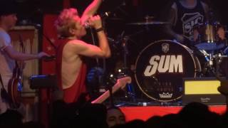 Sum 41 - &quot;God Save Us All (Death to POP)&quot; (Live in San Diego 11-5-16)