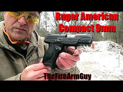 Ruger American Compact 9mm - Range Review - TheFireArmGuy