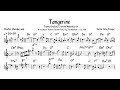 Dexter Gordon - Tangerine (transcription)