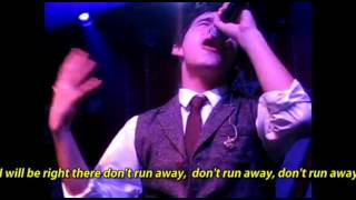 David Archuleta Don&#39;t Run Away /The Impossible(Lyrics on screen)