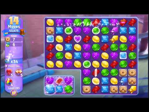 Wonka's World of Candy Level 285 - NO BOOSTERS + FULL STORY 🍫 | SKILLGAMING ✔️