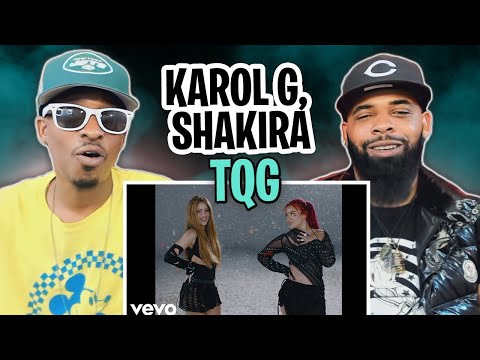 AMERICAN RAPPER REACTS TO -KAROL G, Shakira - TQG (Official Video)