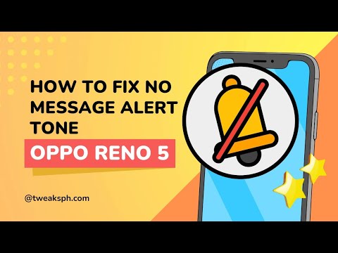 OPPO Reno 5: How To Fix No Message Alert Notification Sound or Tone Problem Solved | Fixed!