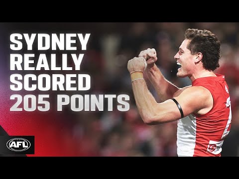 All 31 goals the Swans kicked against West Coast