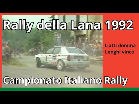 Rally della LANA 1992   Liatti domina LONGHI VINCE