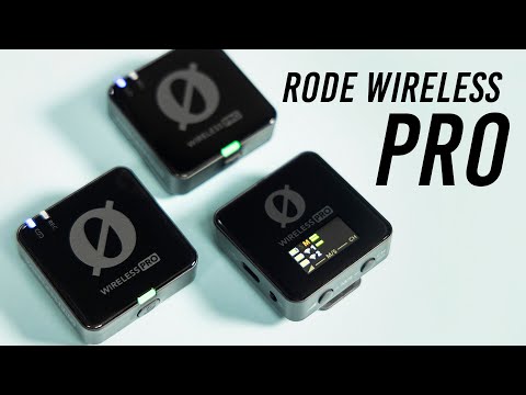 RODE Wireless PRO 2-Person Clip-On Wireless Microphone System/Recorder with Lavaliers (2.4 GHz) video