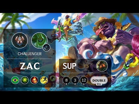 Zac Support vs Nautilus - BR Challenger Patch 9.14