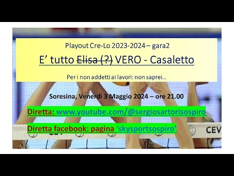 1DF playout gara2: Soresina 3 1 Casaletto - 03/05/2024