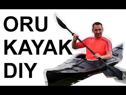 Oru Kayak  - Homemade folding Kayak (DIY)