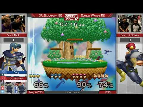 CFL Smackdown 176 Melee - Sigh + Mr.E vs Gahtzu + OC Mike - Doubles
