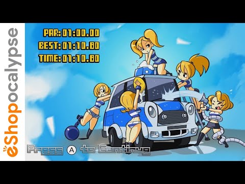 Mighty Switch Force! Hyper Drive Edition for Wii U - Pixel Patty Playthrough Part 1 (eShopocalypse)
