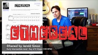 Ethereal by Jerald Simon - Early Intermediate Level (Key of D Major)