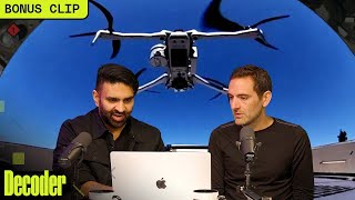 Flying a semi-autonomous industrial drone
