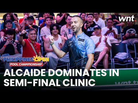 Dominant Alcaide seals spot in FINAL! | 2025 Philippines Open Pool Championship