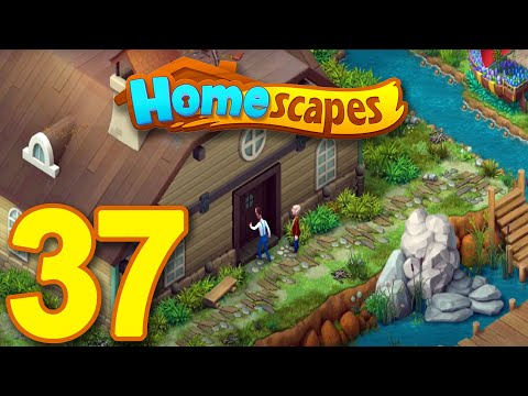 HOMESCAPES Story Walkthrough Gameplay #37 - Lighthouse - Day 1 (iOS, Android)
