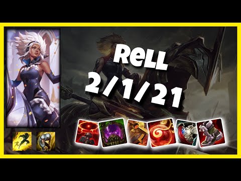 Rell Challenger Gameplay S11 Replay 11.5 Support (2/1/21) - KOREAN
