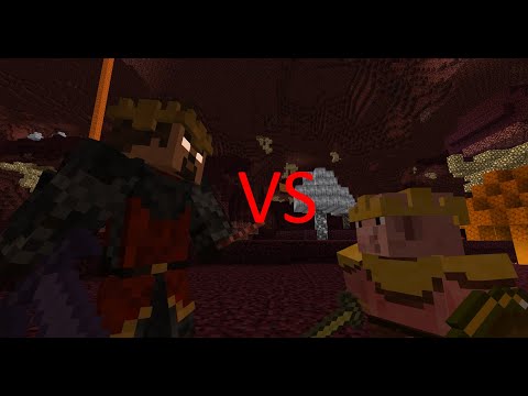 Minecraft NPC Battle - Nether Demons vs Pigmen