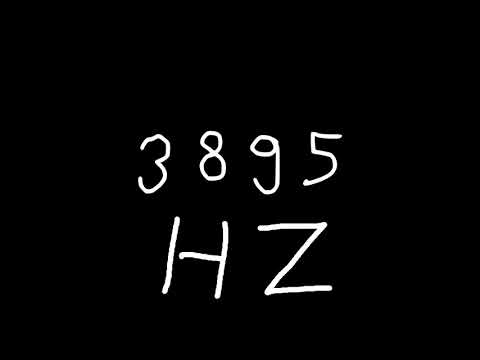 3895 hz