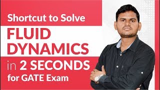 Shortcut to Solve Fluid Dynamics in 2 Second for GATE  Exam
