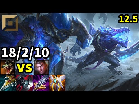 Renekton Top vs Jayce - KR Master | Patch 12.5