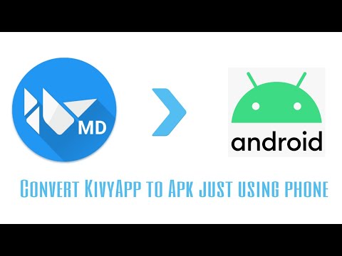 How to convert a KivyApp into an Android app by just using phone!!! | CodeWithHN | Tutorial 1