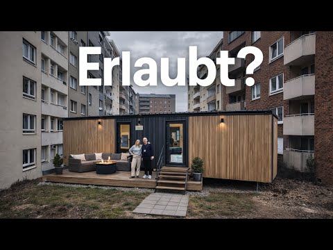 DESIGN MODULHAUS ZUM IKEA-PREIS statt TEURE MIETE. Tinyhouse 2026 Larc mit Baugenehmigung und Möbeln