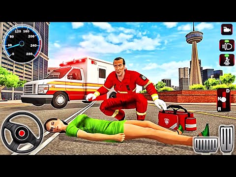 Ambulance Rescue Simulator 2020 Driver City Cars - Best Android GamePlay