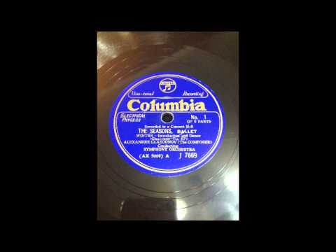 A. Glazunov cond. Glazunov: The Seasons (1/2)
