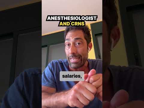 Anesthesiologist Data: Do They Match CRNA?