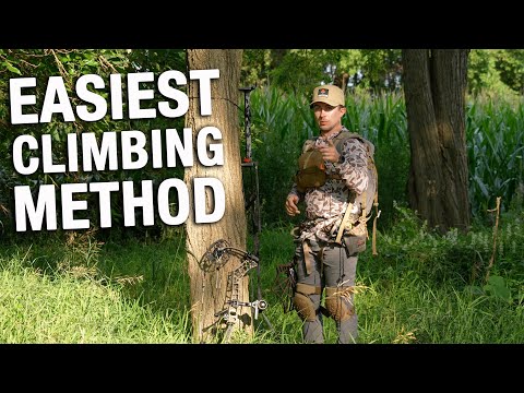 CLIMB the TREE in a SINGLE TRIP (Saddle Hunting Tips & Tricks)