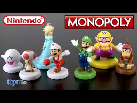 Monopoly Gamer Power Pack with Nintendo figure - Card and Board Game from Hasbro