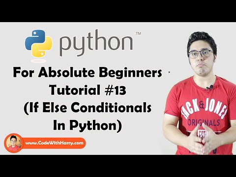 If Else Elif Conditionals In Python | Python Tutorials For Absolute Beginners In Hindi 13