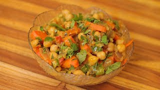 Vegan Chickpea Curry - chickpeas recipe with coconut milk- garbanzo