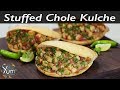 Stuffed Chole Kulche Stuffed Chole Kulche Recipe How To Make Stuffed Chole Kulche