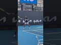 Nick Kyrgios Court Level Footage | Intense Ground Strokes AO 2023 #shorts #tennis