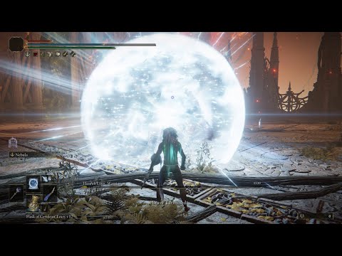 Elden Ring - Darkmoon Greatsword | 99 Int&Dex vs First Elden Lord (NG+7, No Damage)