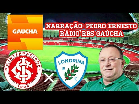 Gols De Internacional 3 x 1 Londrina - Pedro Ernesto - Rádio Gaúcha - Série B - 12/08/2017