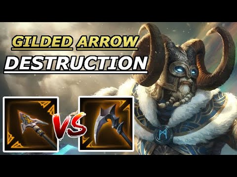 Gilded Arrow Destroys Deaths Toll In Duel (A-Z Heimdallr) - Season 8 Ranked 1v1 Duel - SMITE