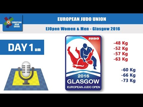 European Judo Open Glasgow 2016 - morning