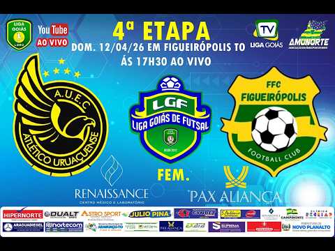 LIGA GOIÁS 2026 - ATLETICO URUAÇUENSE  X  FIGUEIRÓPOLIS FC - MASC