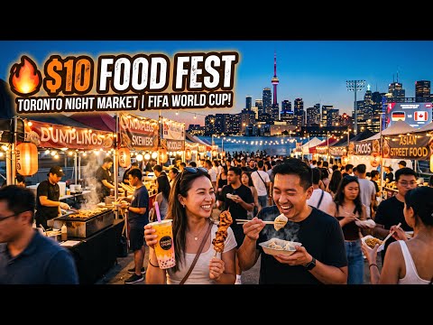 🌮 Toronto’s Underground Night Market | The $10 Food Festival Every World Cup Fan Should Visit