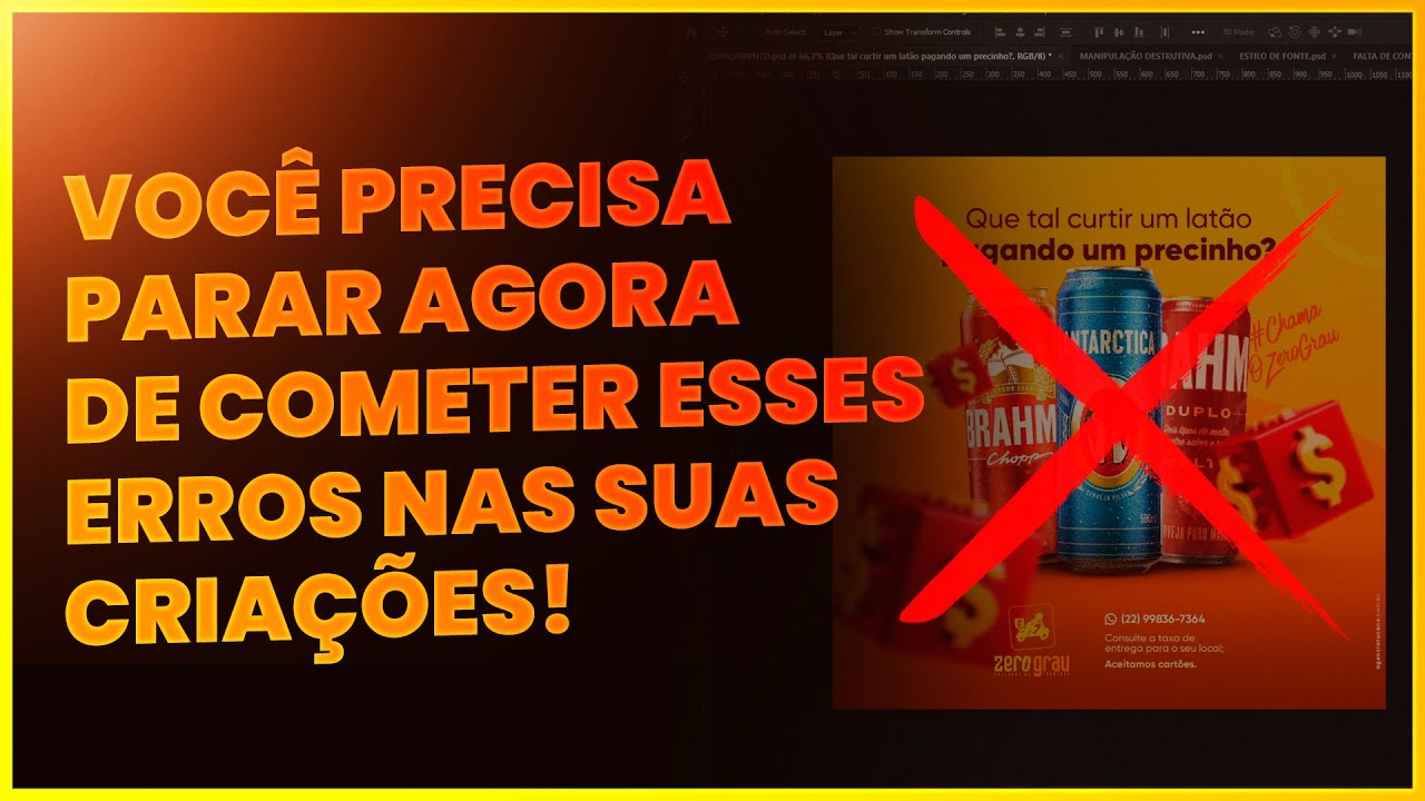 5 Erros que 97% dos Designers cometem e VOCÊ PRECISA EVITAR! (+ Dicas Bônus)