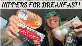 FISHY FAST FOOD!  Rugenfisch VS. Crown Prince!  Simple, high protein breakfast!