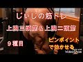《じぃじの筋トレ》減量期!上腕三頭筋&上腕二頭筋にピンポイントで効かせる9種目のメニュー!!