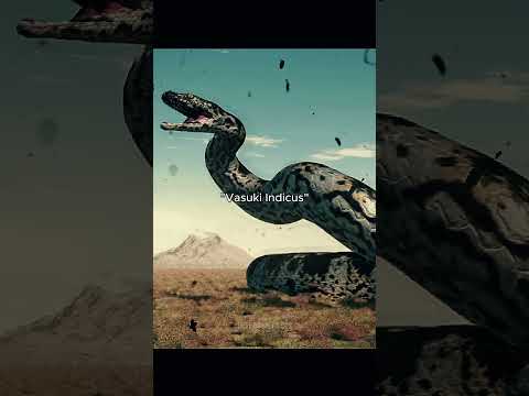 Bigger Than Titanoboa? The Prehistoric Super Snake. 🐍😳   #prehistoricanimals #titanoboa
